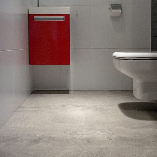 Interfloor Dynamic Cemento 609 - Vinyl - Black Tex Back