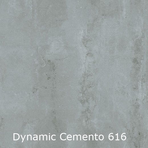 Interfloor Dynamic Cemento 616 - Vinyl - Black Tex Back