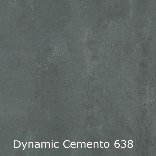Interfloor Dynamic Cemento 638 - Vinyl - Black Tex Back