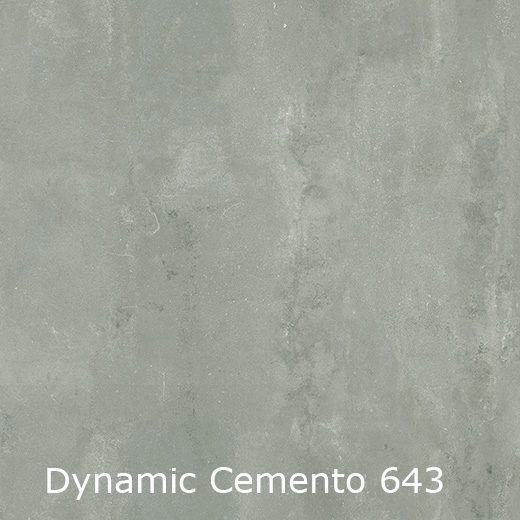 Interfloor Dynamic Cemento 643 - Vinyl - Black Tex Back