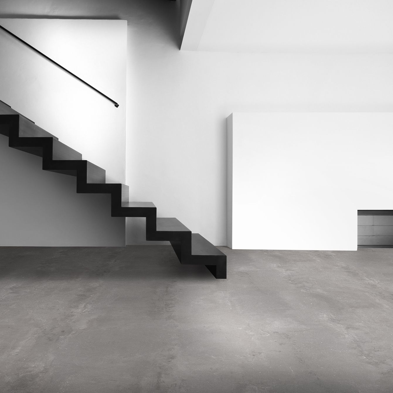 Interfloor Dynamic Cemento 685 - Vinyl - Black Tex Back