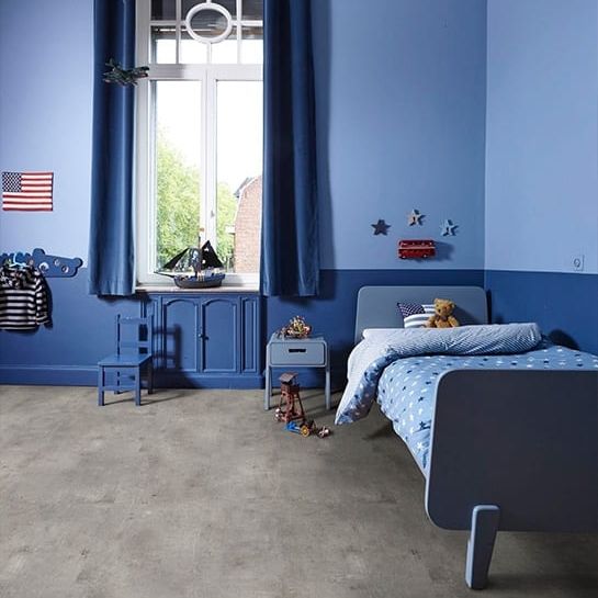 Interfloor Dynamic Concrete 553 - Vinyl - Black Tex Backing