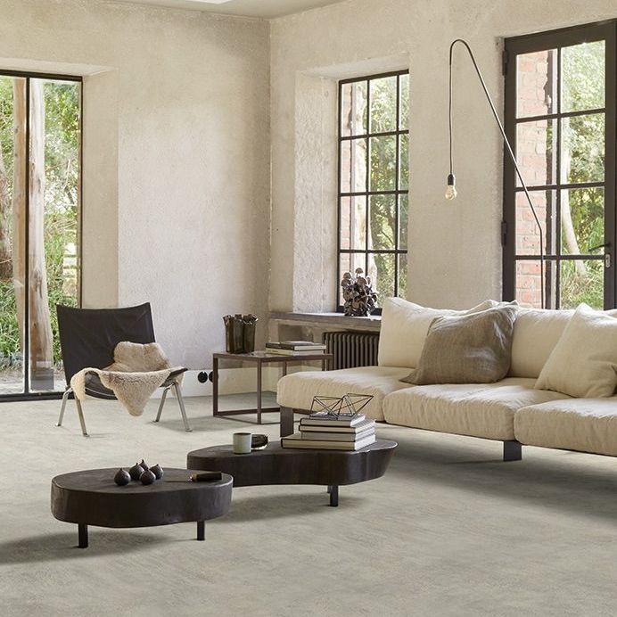 Interfloor Dynamic Stone 416 - Vinyl - Black Tex Back