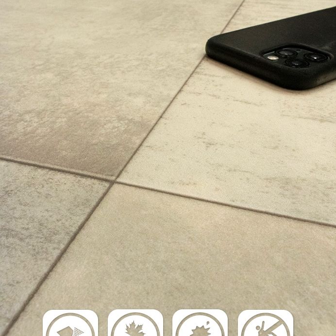 Interfloor Dynamic Stone 866 - Vinyl - Black Tex Back