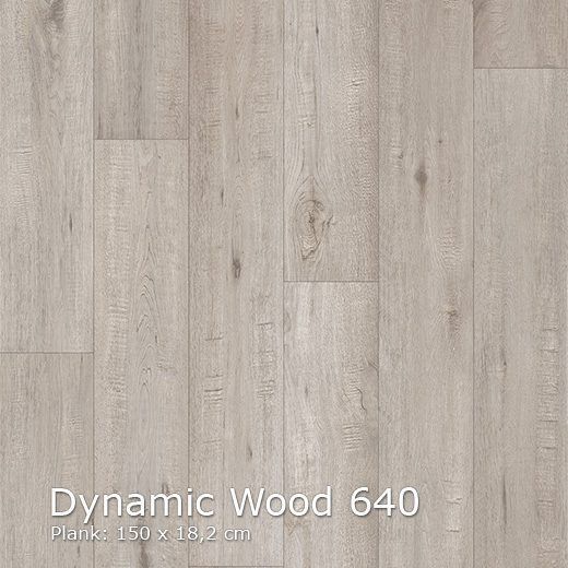 Interfloor Dynamic Wood 640 - Vinyl - Black Tex Back