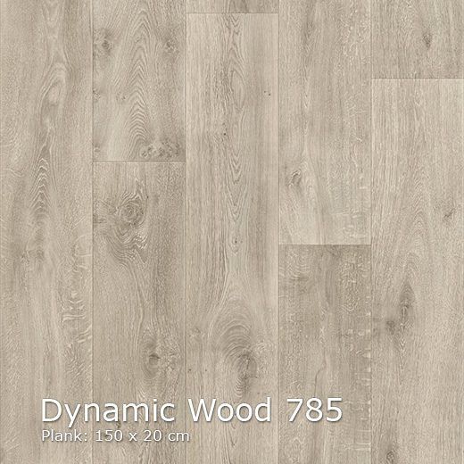 Interfloor Dynamic Wood 785 - Vinyl - Black Tex Back
