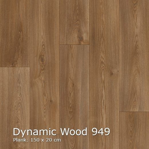 Interfloor Dynamic Wood 949 - Vinyl - Black Tex Back
