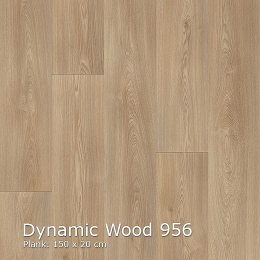 Interfloor Dynamic Wood 956 - Vinyl - Black Tex Back
