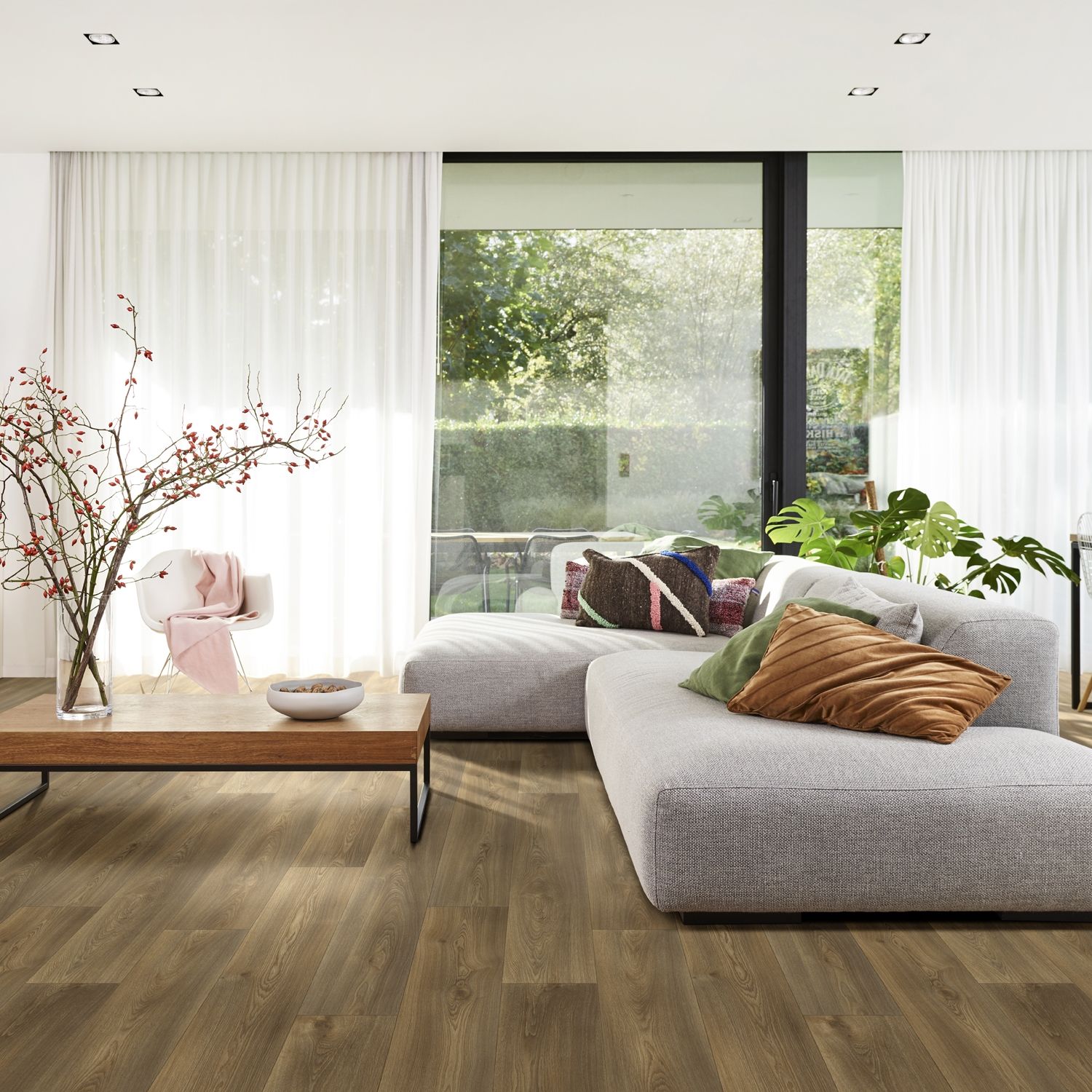 Interfloor Dynamic Wood 992 - Vinyl - Black Tex Back