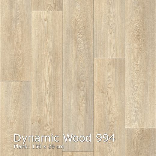 Interfloor Dynamic Wood 994 - Vinyl - Black Tex Back