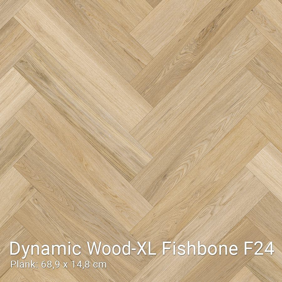 Interfloor Dynamic Wood-XL Fishbone F24 - Vinyl