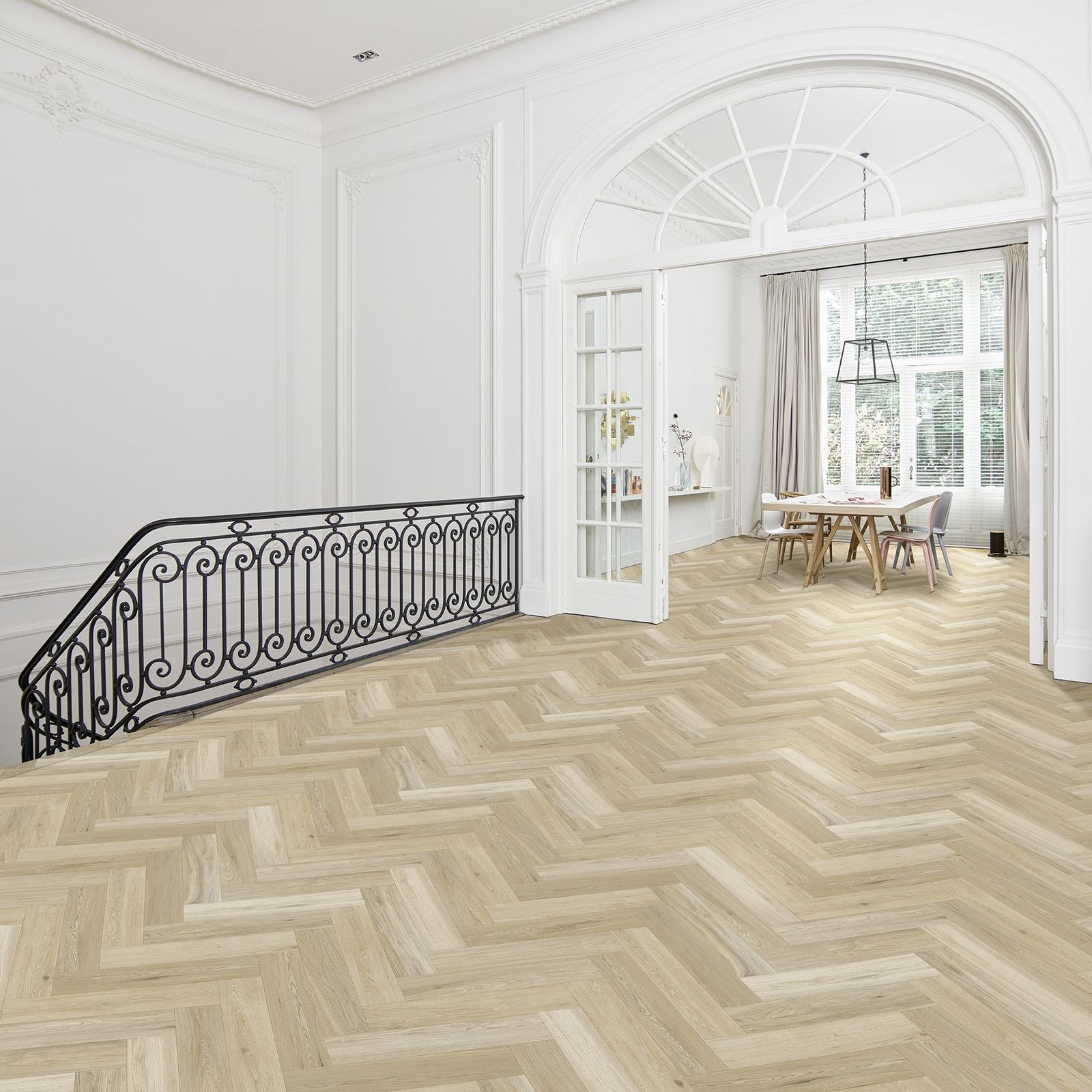 Interfloor Dynamic Wood-XL Fishbone F48 - Vinyl