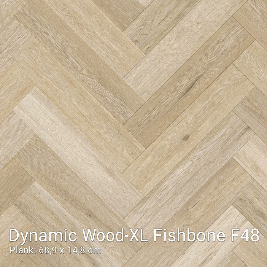 Interfloor Dynamic Wood-XL Fishbone F48 - Vinyl