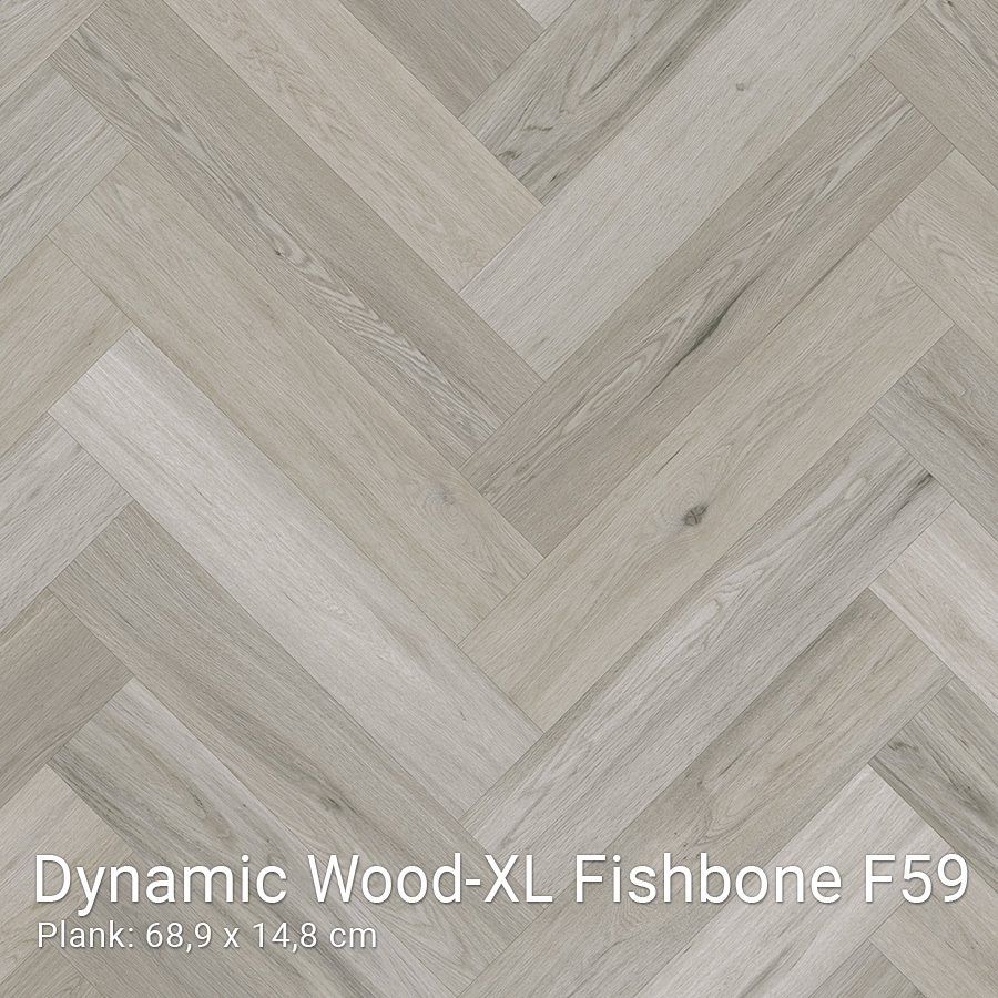 Interfloor Dynamic Wood-XL Fishbone F59 - Vinyl