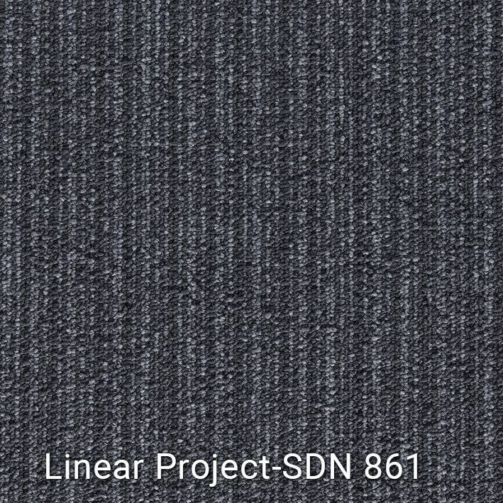 Interfloor Linear Project-SDN 861 - Vloerbedekking - Tapijt