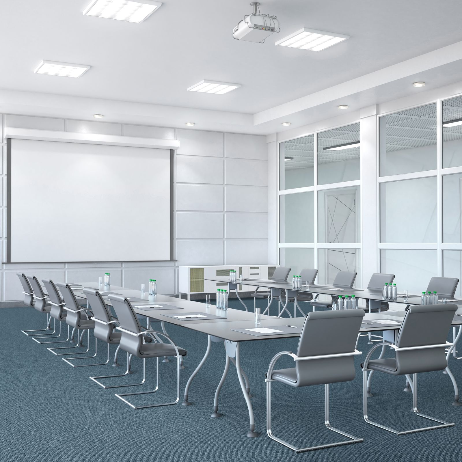 Interfloor Rigati Project SDN 672 - Vloerbedekking - Tapijt