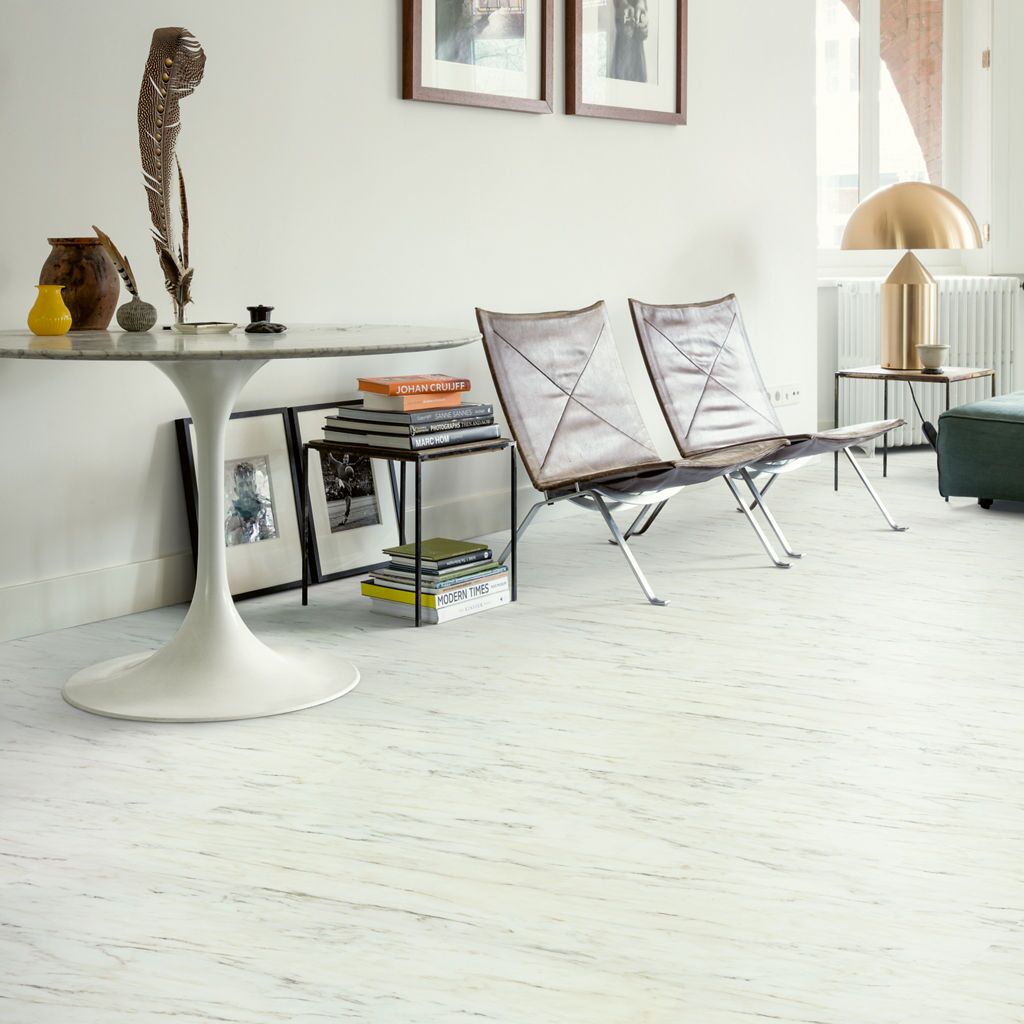 Quick-Step Blush SGTC20305 Maan Marmer Wit - Plak PVC Vloer