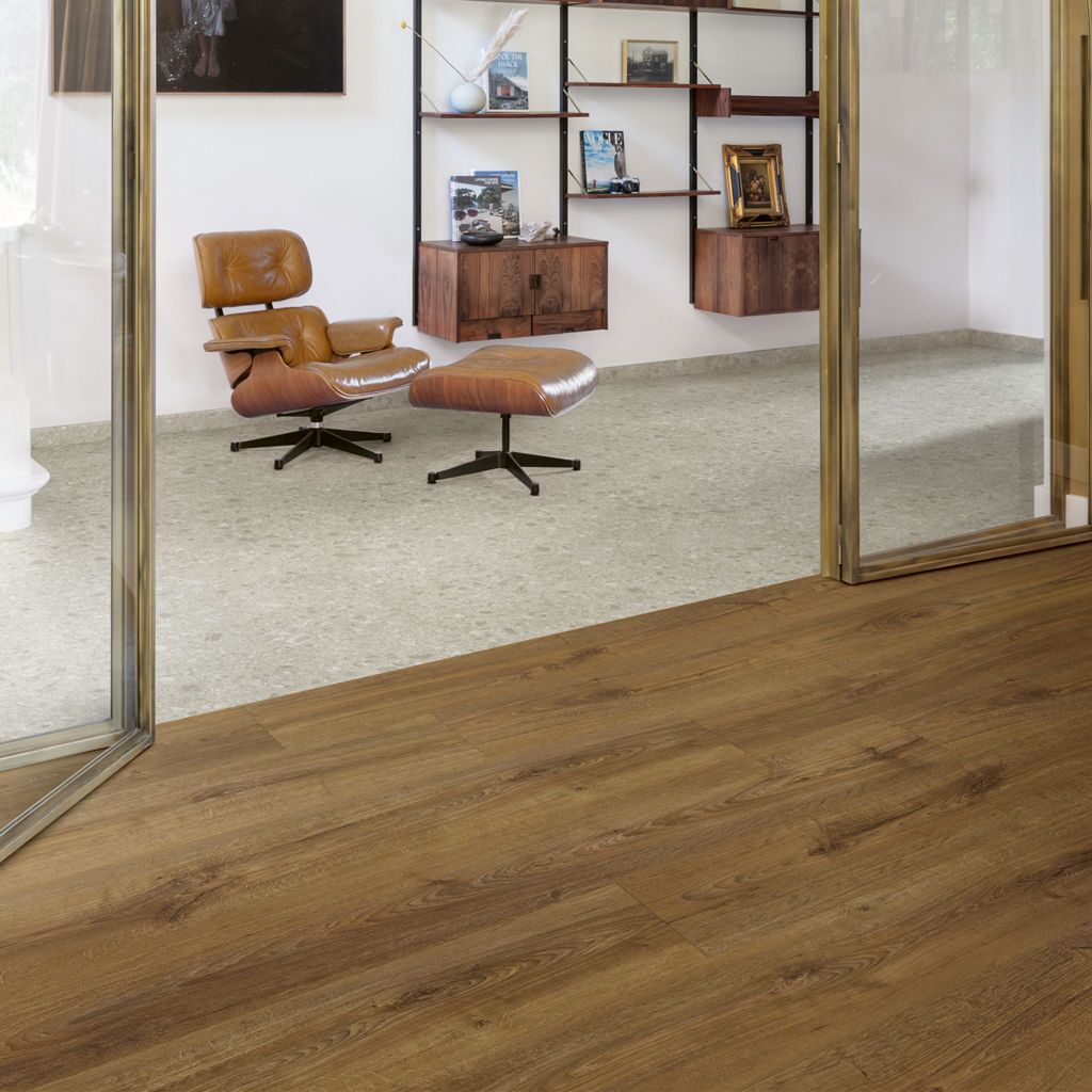 Quick-Step Blush SGTC20306 Stronk Warm Grijs - Plak PVC Vloer