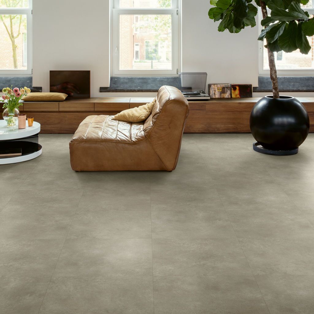 Quick-Step Blush SGTC20309 Cement Warm Grijs - Plak PVC Vloer