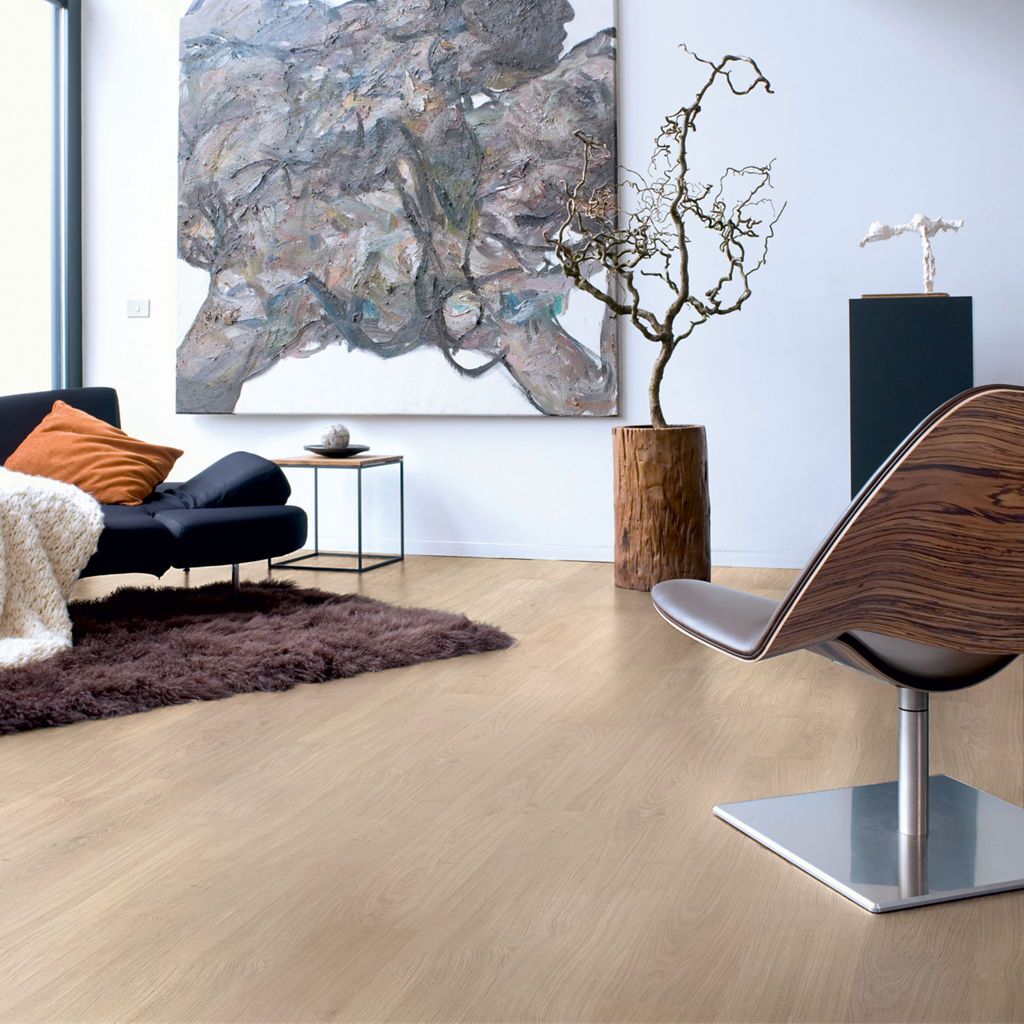 Quick-Step Eligna EL1304 Eik Lichtgrijs Natuurvernist - Laminaatvloer