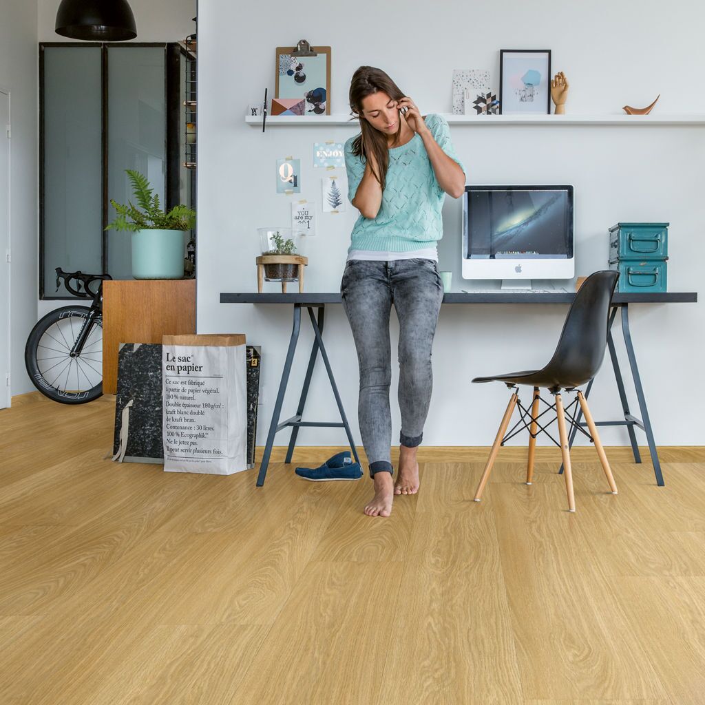 Quick-Step Fuse SGMPC20322 Serene Eik Medium Naturel - Plak PVC Vloer