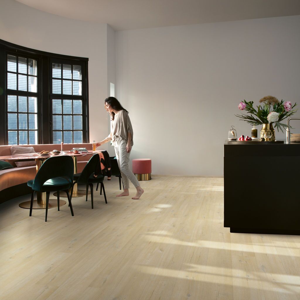 Quick-Step Fuse SGMPC20328 Linnen Eik Greige - Plak PVC Vloer