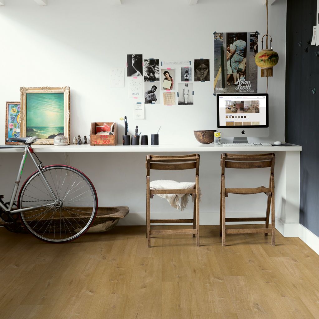 Quick-Step Fuse SGMPC20329 Linnen Eik Medium Naturel - Plak PVC Vloer