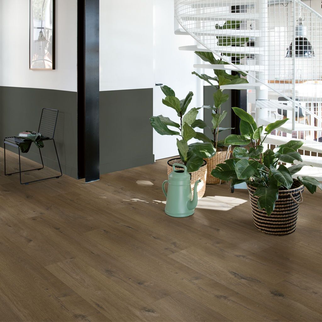 Quick-Step Fuse SGMPC20330 Linnen Eik Donkerbruin - Plak PVC Vloer