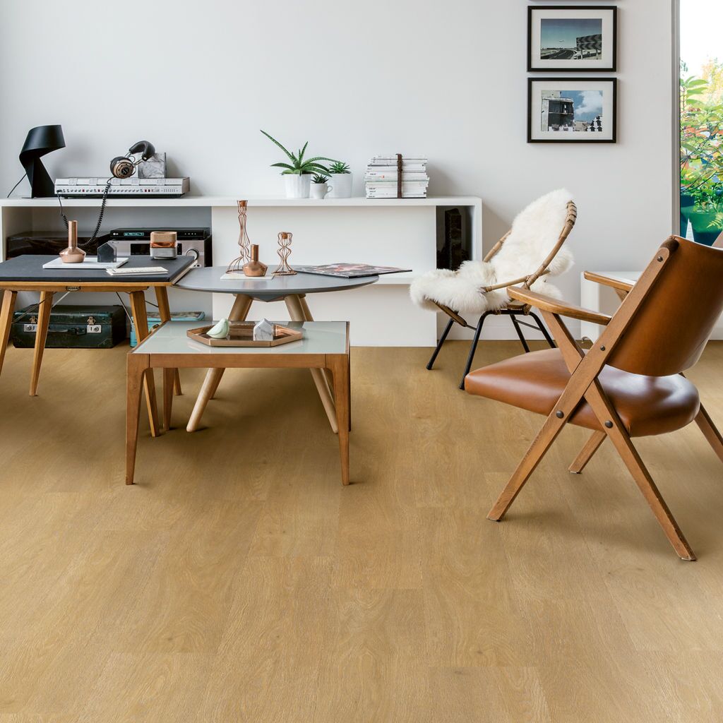 Quick-Step Liv SGSPC20311 Satijn Eik Naturel - Plak PVC Vloer