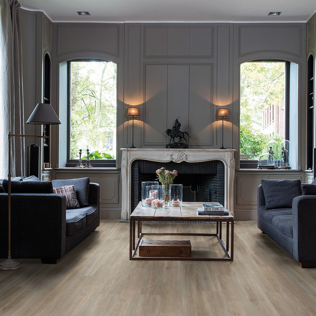 Quick-Step Livyn Balance Click Plus BACP40053 Zijde Eik Grijsbruin - Klik PVC Vloer - PVC Vloeren