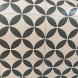 Actie Vinyl in Cirkelmotief 400cm Breed