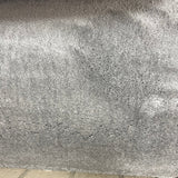Actie Tapijt Grijs Hoogpolig Zacht 400cm Breed