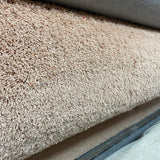 Actie Tapijt Chinchilla Beige Tapijt Hoogpolig 400cm Breed