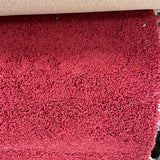 Actie Tapijt Rood Hoogpolig Zacht 400cm Breed