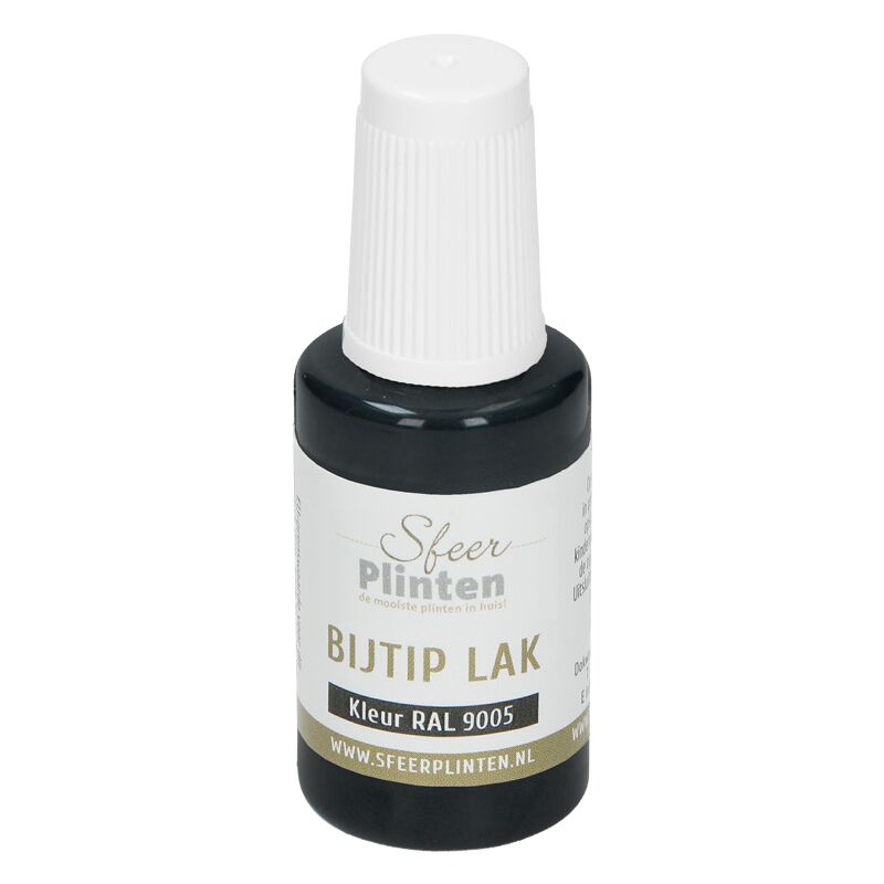 Sfeerplinten bij-tip-lak RAL 9005 - 20 ml