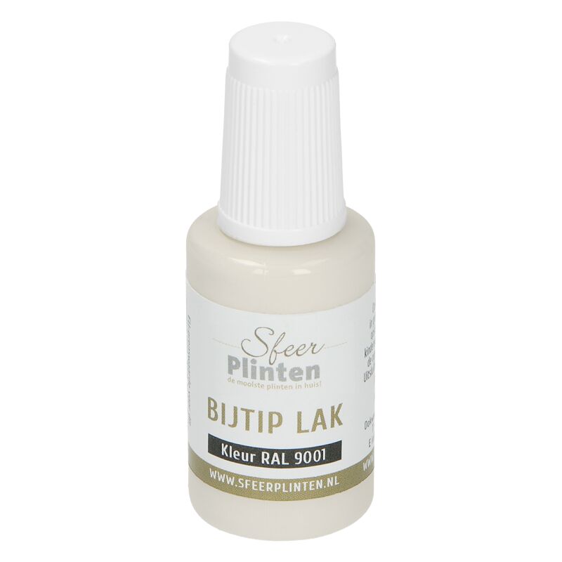 Sfeerplinten bij-tip-lak RAL 9001 - 20 ml