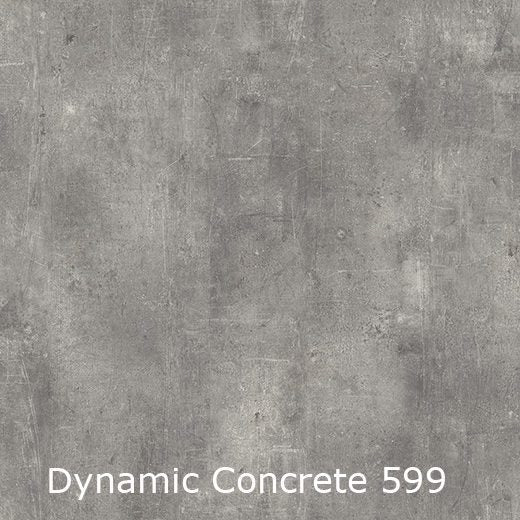 Interfloor Dynamic Concrete 599 - Vinyl - Black Tex Backing