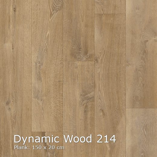 Interfloor Dynamic Wood 214 - Vinyl - Black Tex Back