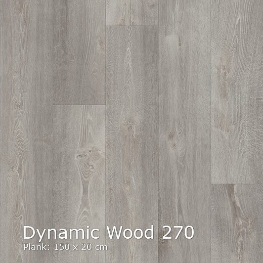 Interfloor Dynamic Wood 270 - Vinyl - Black Tex Back