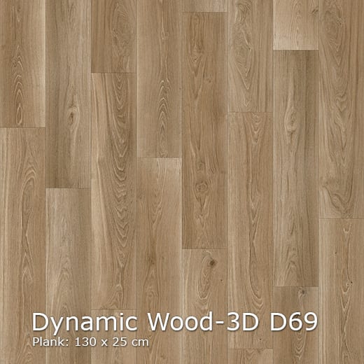 Interfloor Dynamic Wood 3D D69 - Vinyl - Black Tex Backing