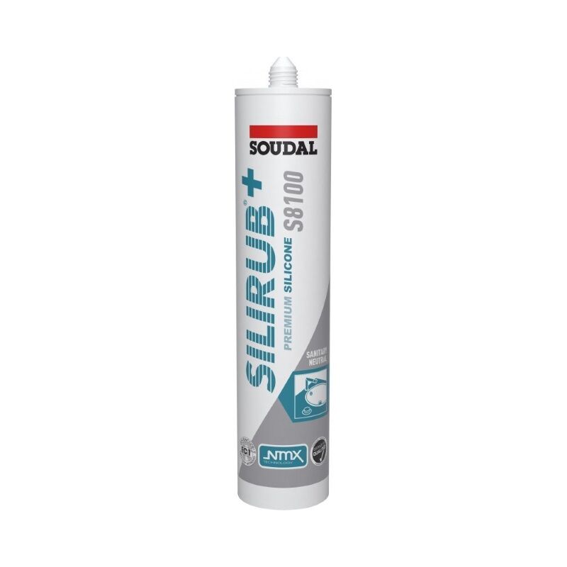 Soudal Siliconenkit Transparant Grijs/Trijs