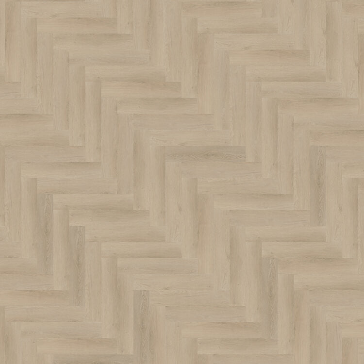 Ambiant Spigato Navaro Visgraat Dryback Beige - Plak PVC Vloer