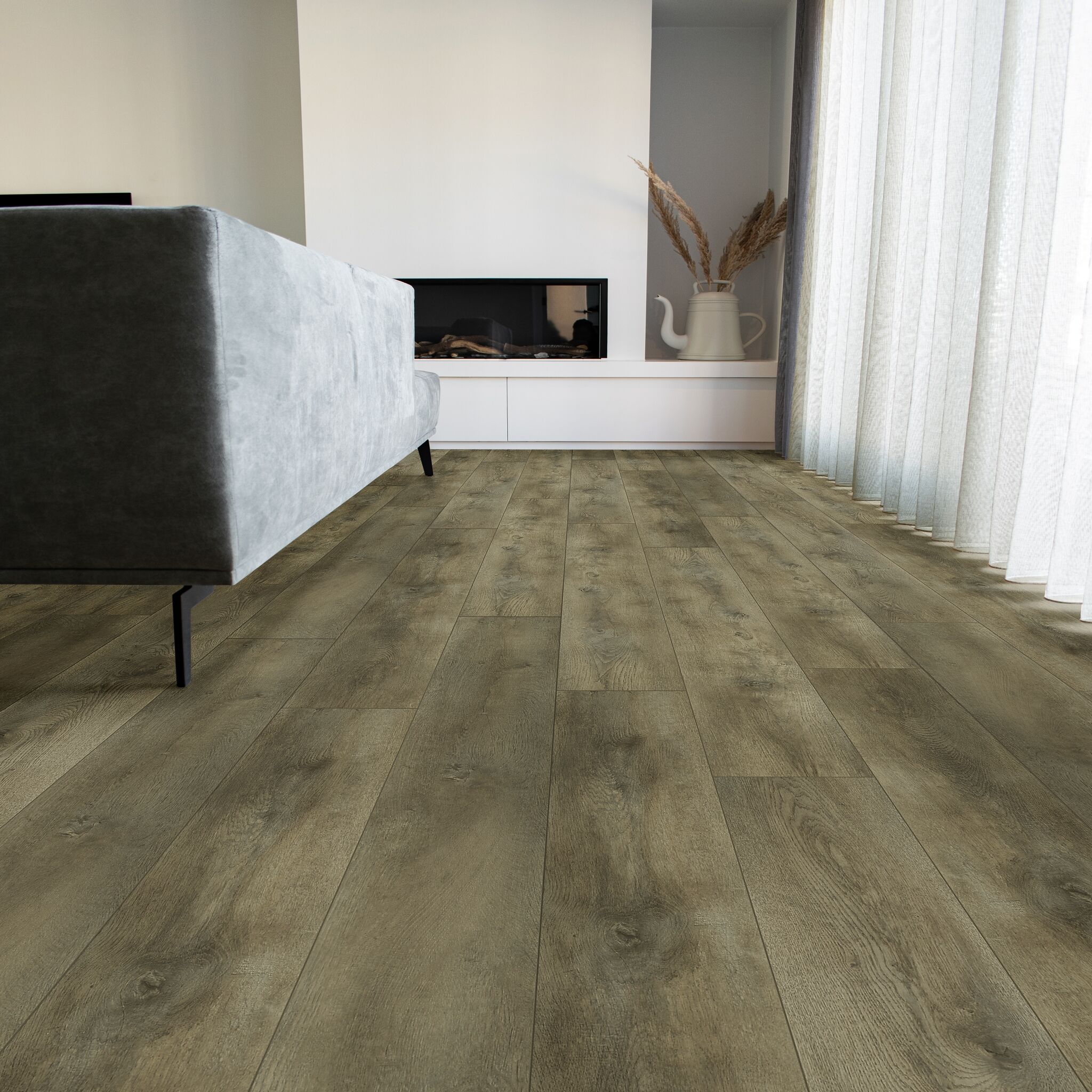 Gelasta Nevada 6000 Dryback Valley Oak Smoked - PVC Vloer - Plak PVC