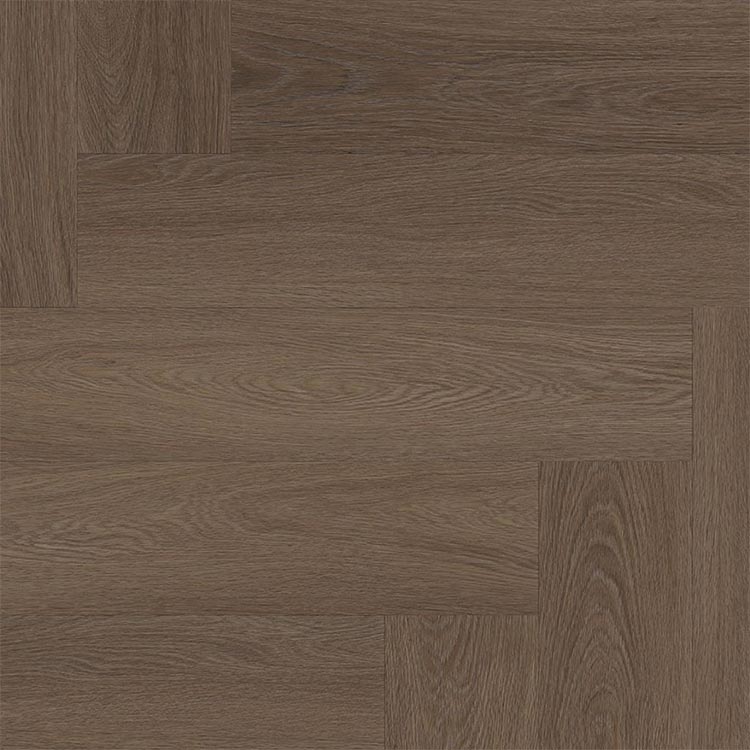 Ambiant Spigato Visgraat Estino Click Brown - Klik PVC Vloer