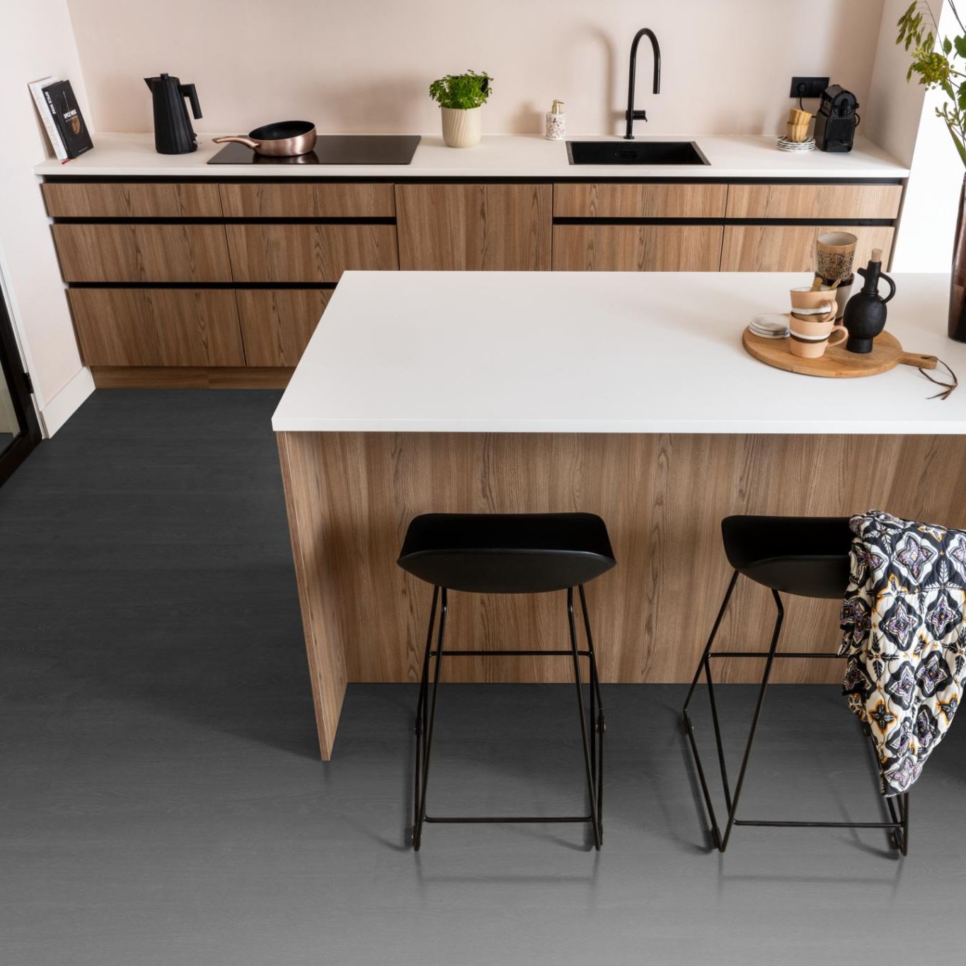 Ambiant Aachen Zwart Eiken - Laminaatvloer