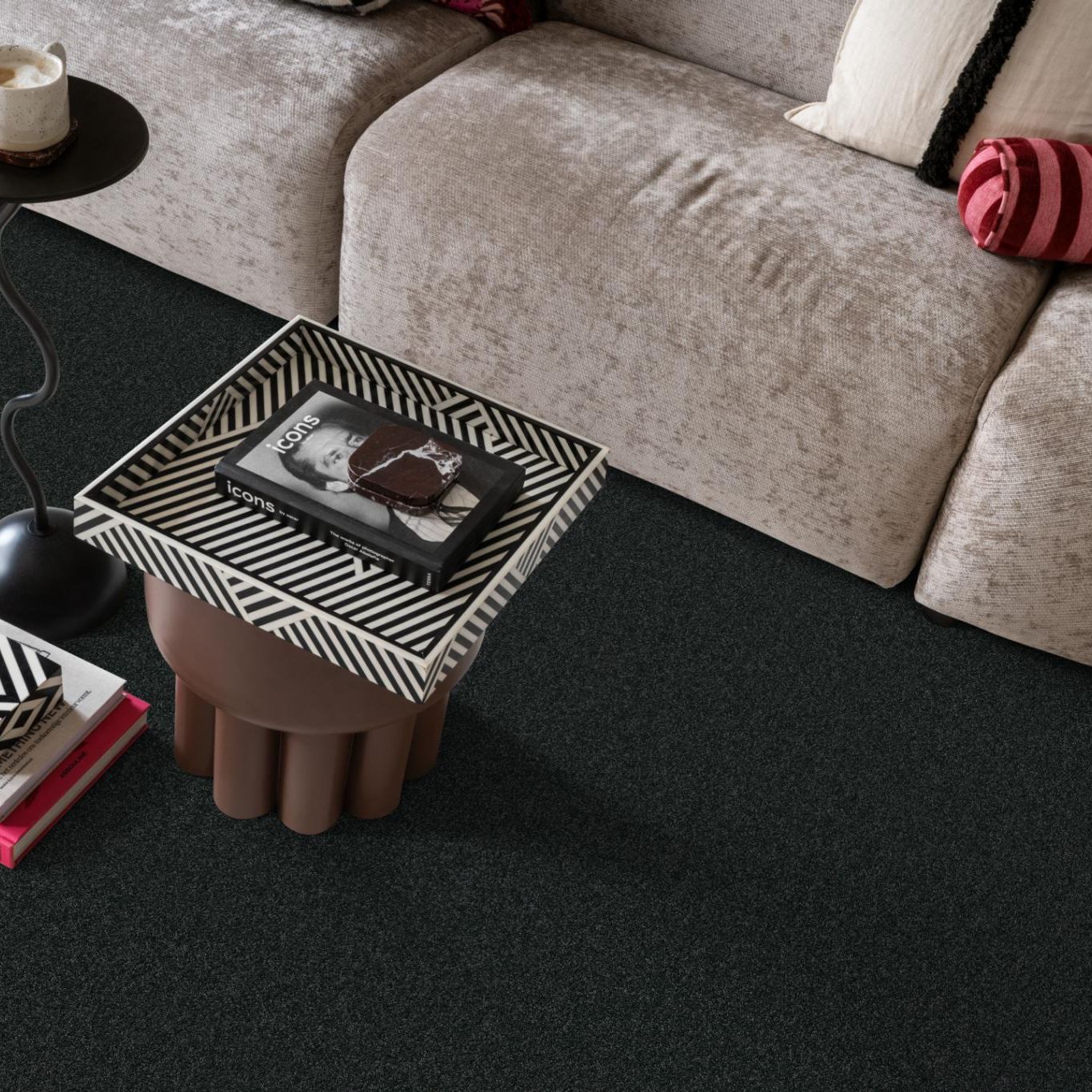 Ambiant Alaska Antraciet 0205 - Vloerbedekking - Tapijt