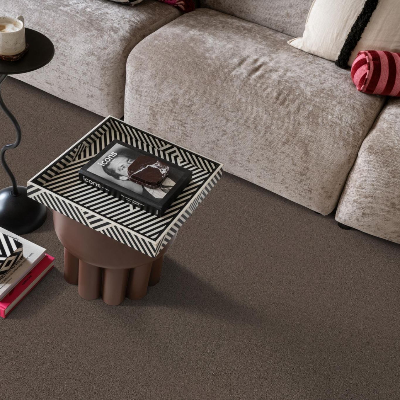 Ambiant Atlanta Bruin 0600 - Vloerbedekking - Tapijt