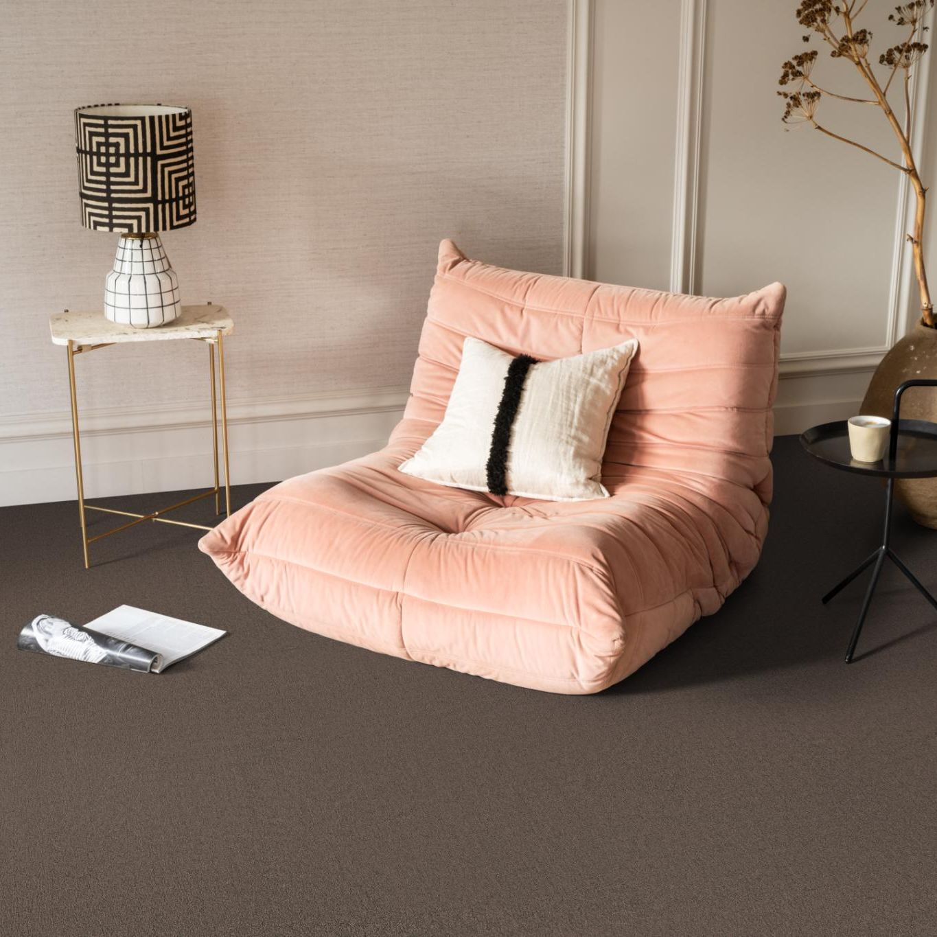 Ambiant Atlanta Bruin 0600 - Vloerbedekking - Tapijt