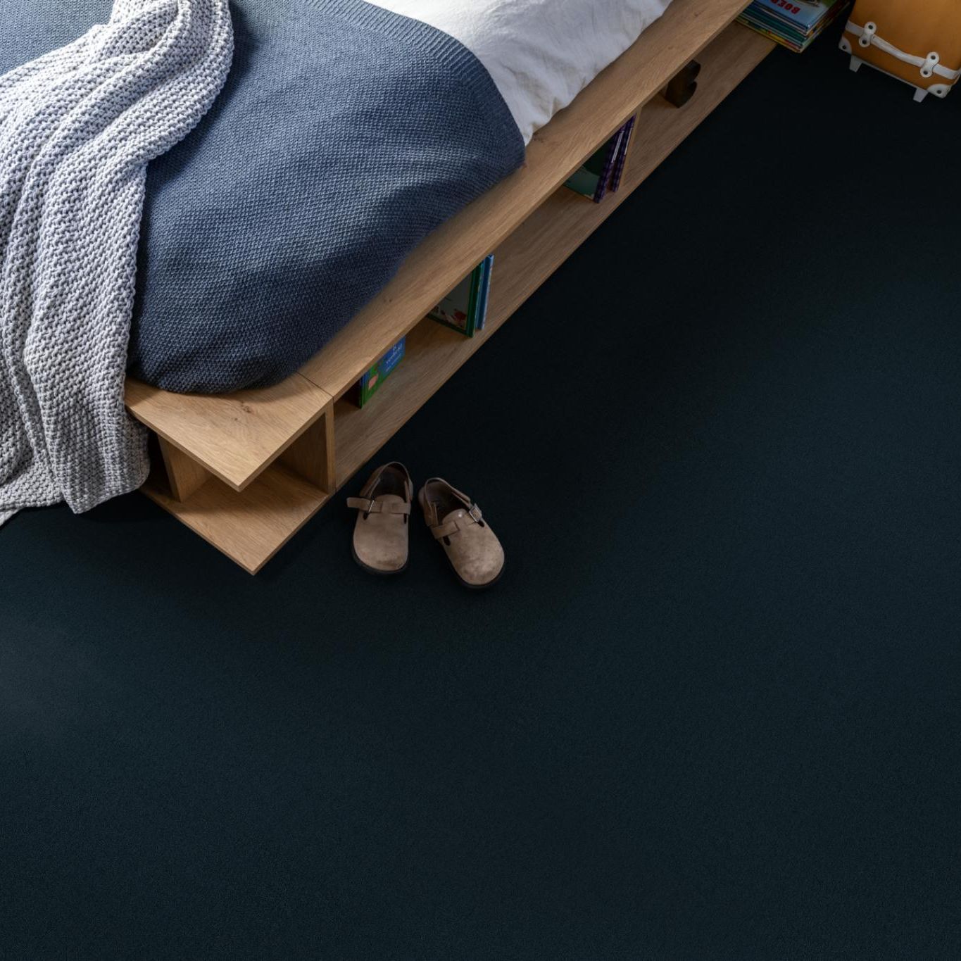 Ambiant Atlanta Donkerblauw 0715 - Vloerbedekking - Tapijt