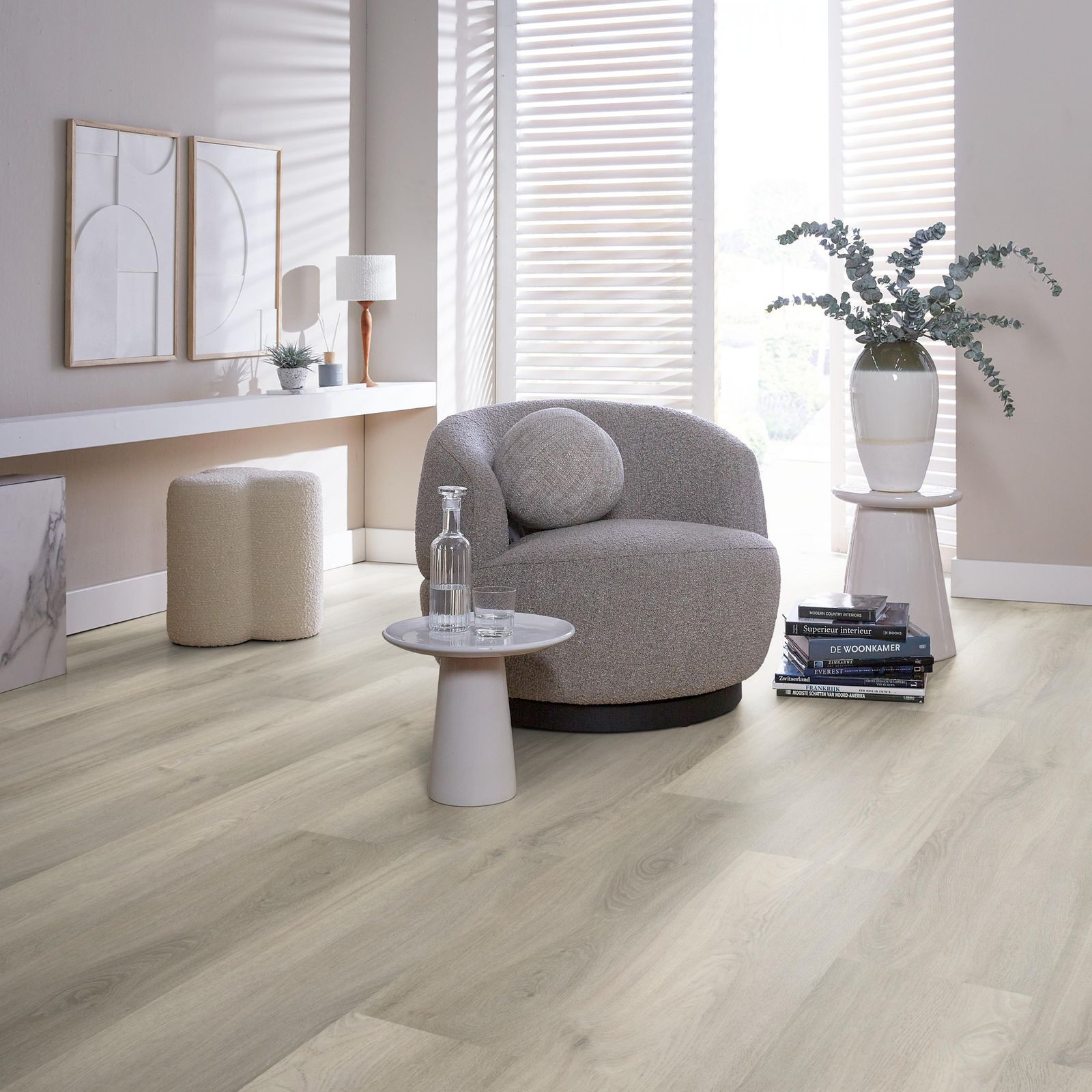 Ambiant Avanto Click Light Grey - Klik PVC Vloer